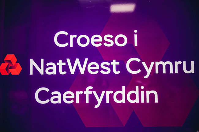 Llun o Natwest Caerfyrddin